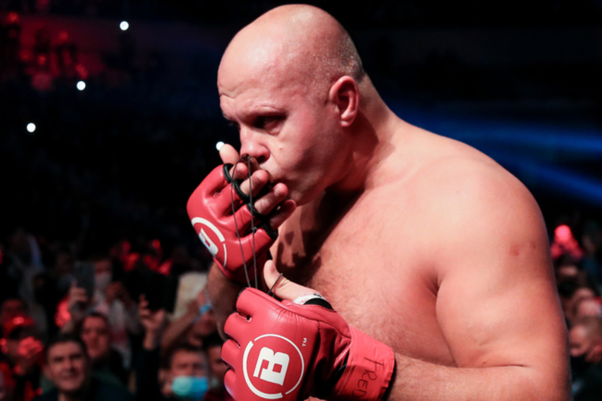 Fedor Emelianenko é um dos melhores lutadores da história do MMA