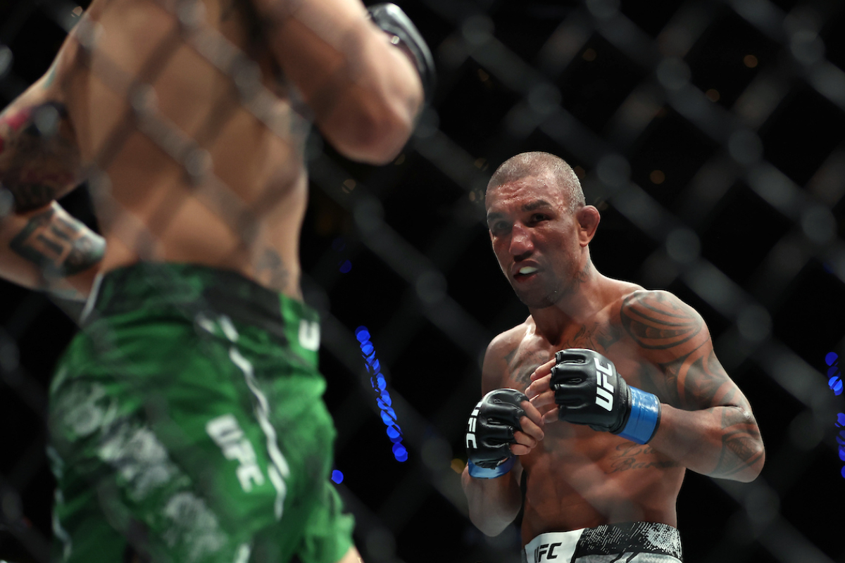 Raoni Barcelos é um veterano do MMA que integra o peso-galo do UFC