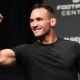 Michael Chandler na coletiva de imprensa do UFC 274.