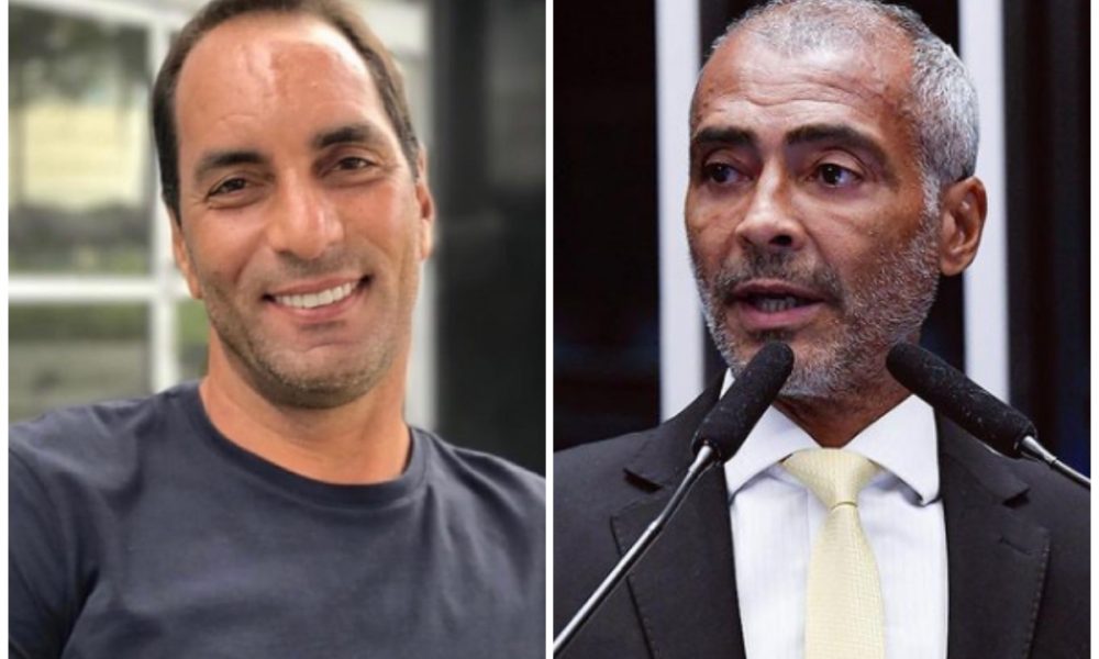 Edmundo desafiou Romário para um combate
