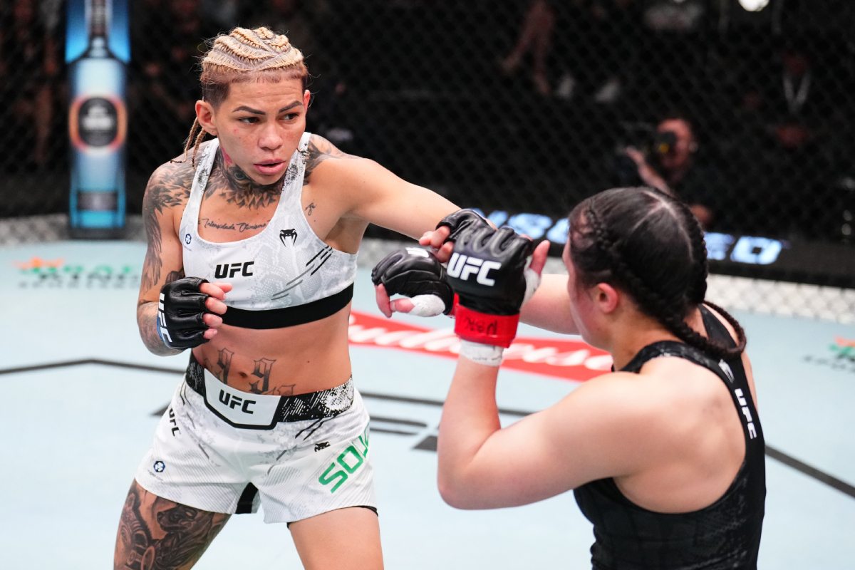 Ketlen Esquentadinha venceu Marnic Mann no UFC Vegas 91.