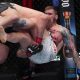 Valter Walker aplica queda em Lukasz Brzeski no UFC Vegas 90.