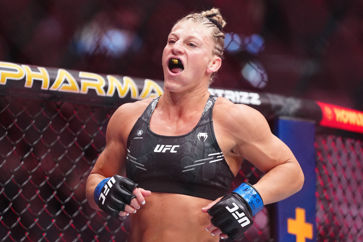 Kayla Harrison é uma estrela do MMA