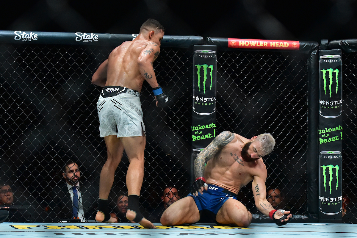 Caio Borralho nocauteou Paul Craig no UFC Rio.