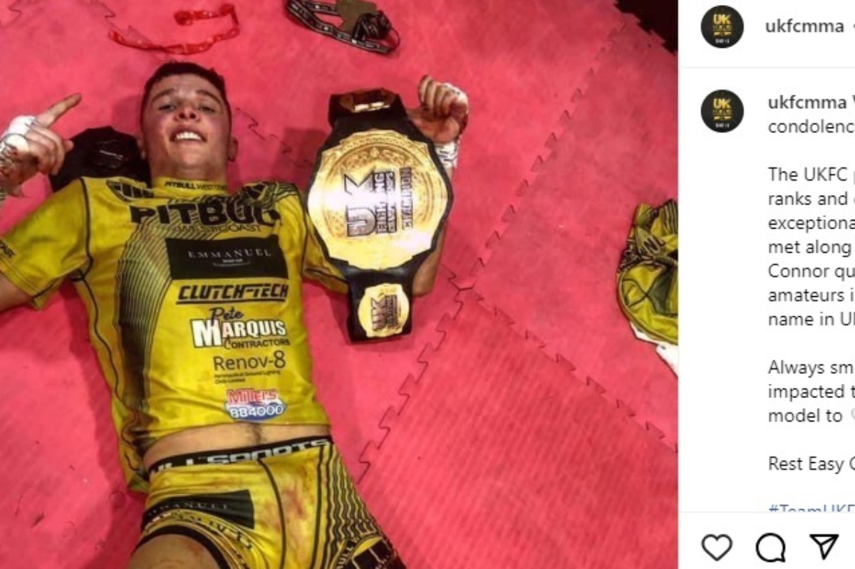 Connor Hitchens lutou no Cage Warriors