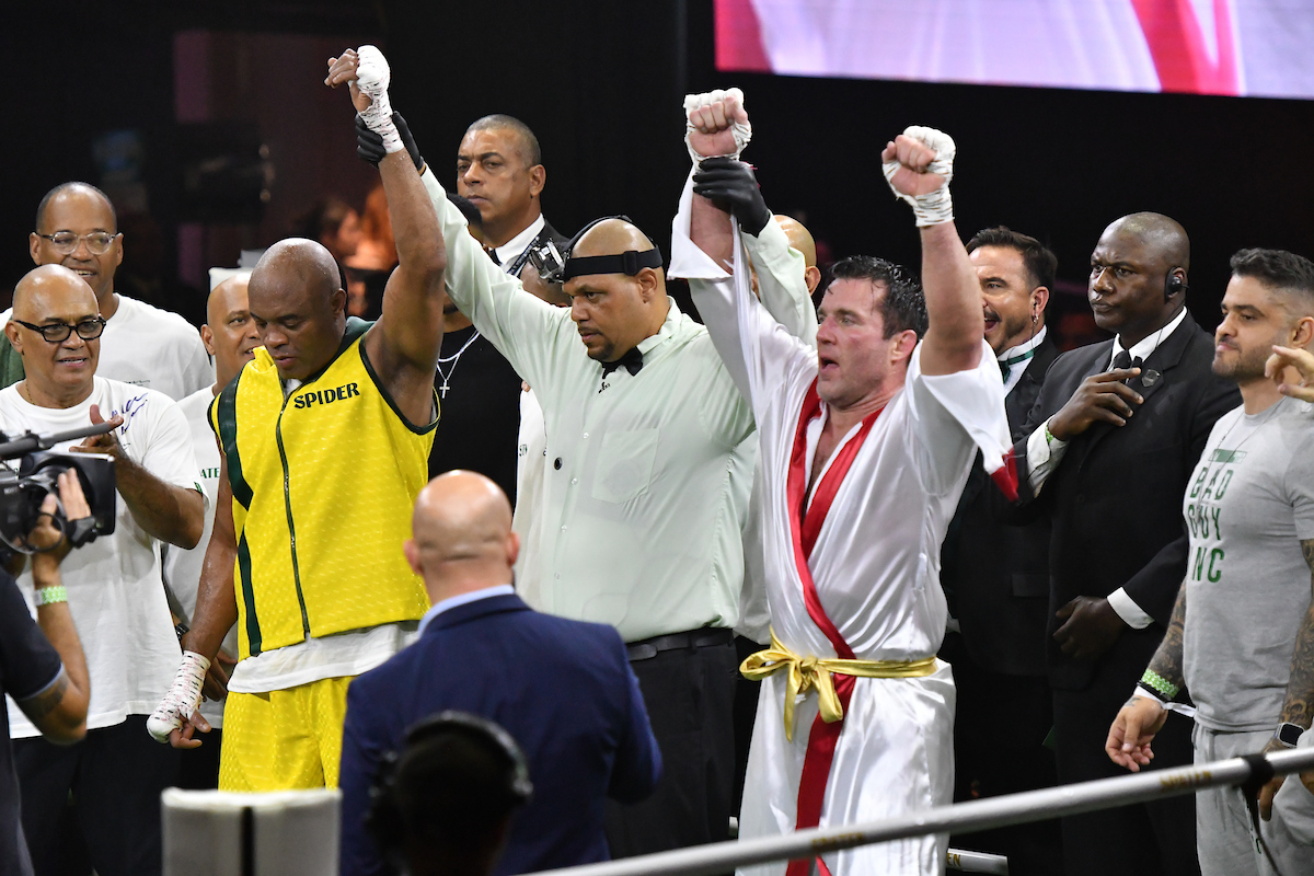 O duelo entre Spider e Sonnen no Spaten Fight Night não teve um vencedor