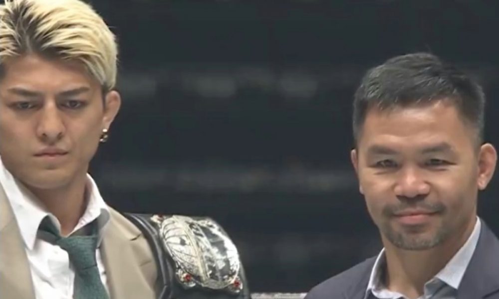 Manny Pacquiao e Chihiro Suzuki vão lutar boxe no Rizin