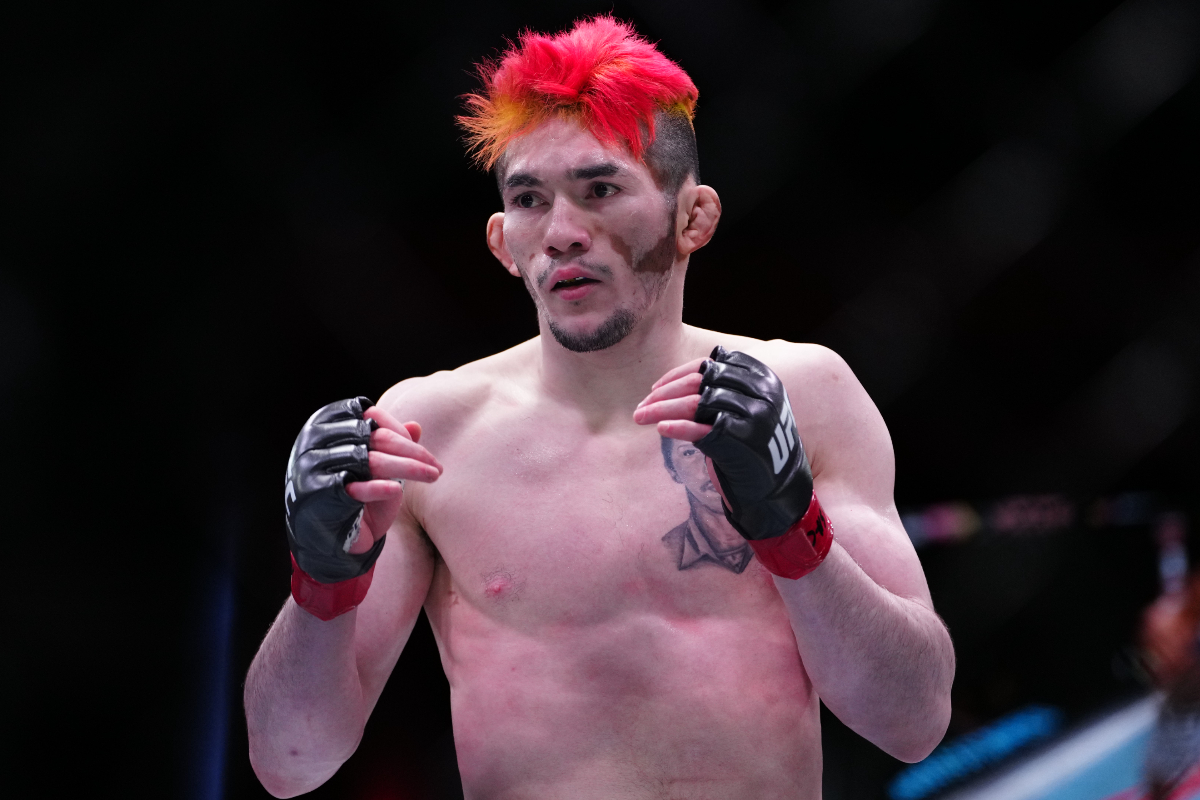 Melquizael Costa em ação no UFC Vegas 93