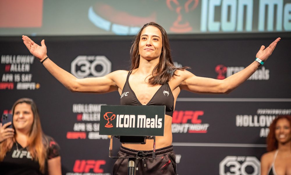 Bruna Brasil exalta trabalho do amigo Caio Borralho como técnico: “É um cara genial”