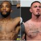 Leon Edwards e Tom Aspinall lideram o UFC 304