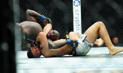 Vicente Luque finalizou Themba Gorimbo no UFC 310