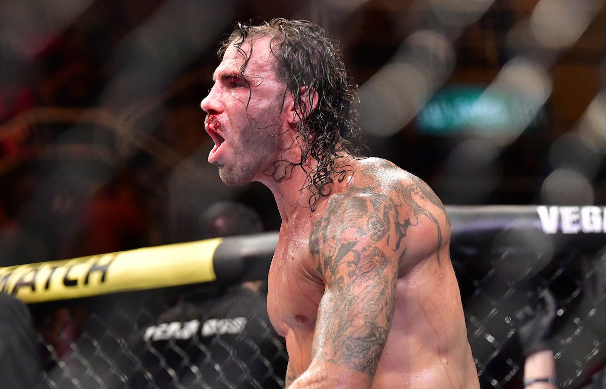 Clay Guida em ação no UFC Rio