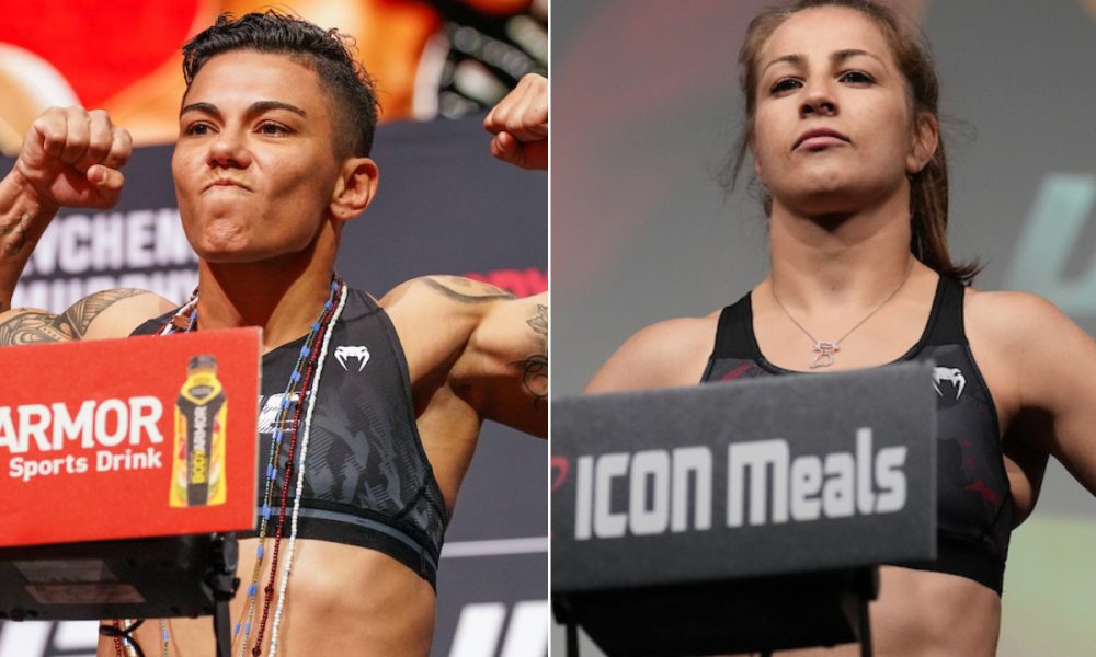 Brasil vs Canadá! Jéssica Bate-Estaca encara Jasmine Jasudavicius no UFC 315