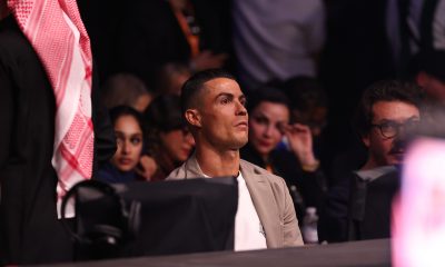 Cristiano Ronaldo acompanhou in loco o UFC Arábia Saudita