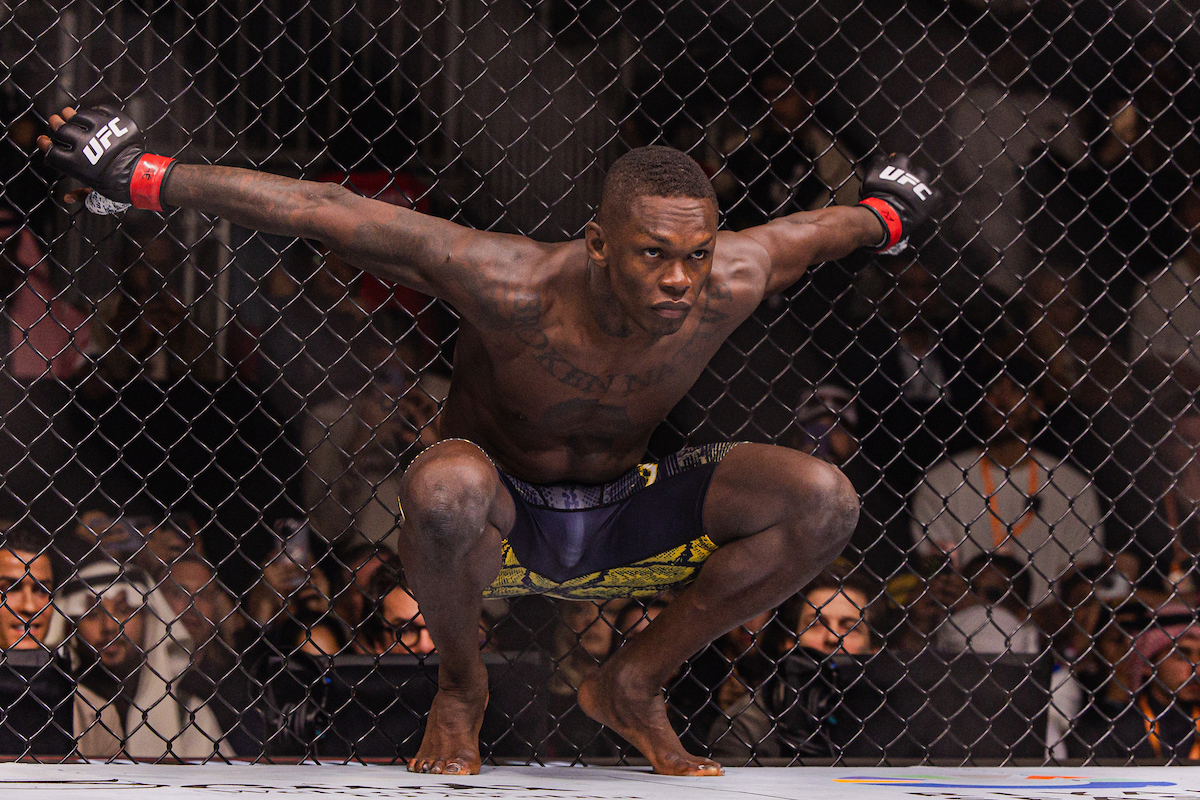 Israel Adesanya foi derrotado por Nassourdine Imavov no UFC Arábia Saudita