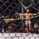 Nassourdine Imavov comemora a vitória sobre Israel Adesanya no UFC Arábia Saudita