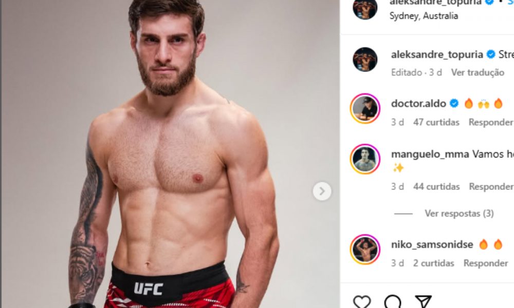 Aleksandre Topuria no UFC