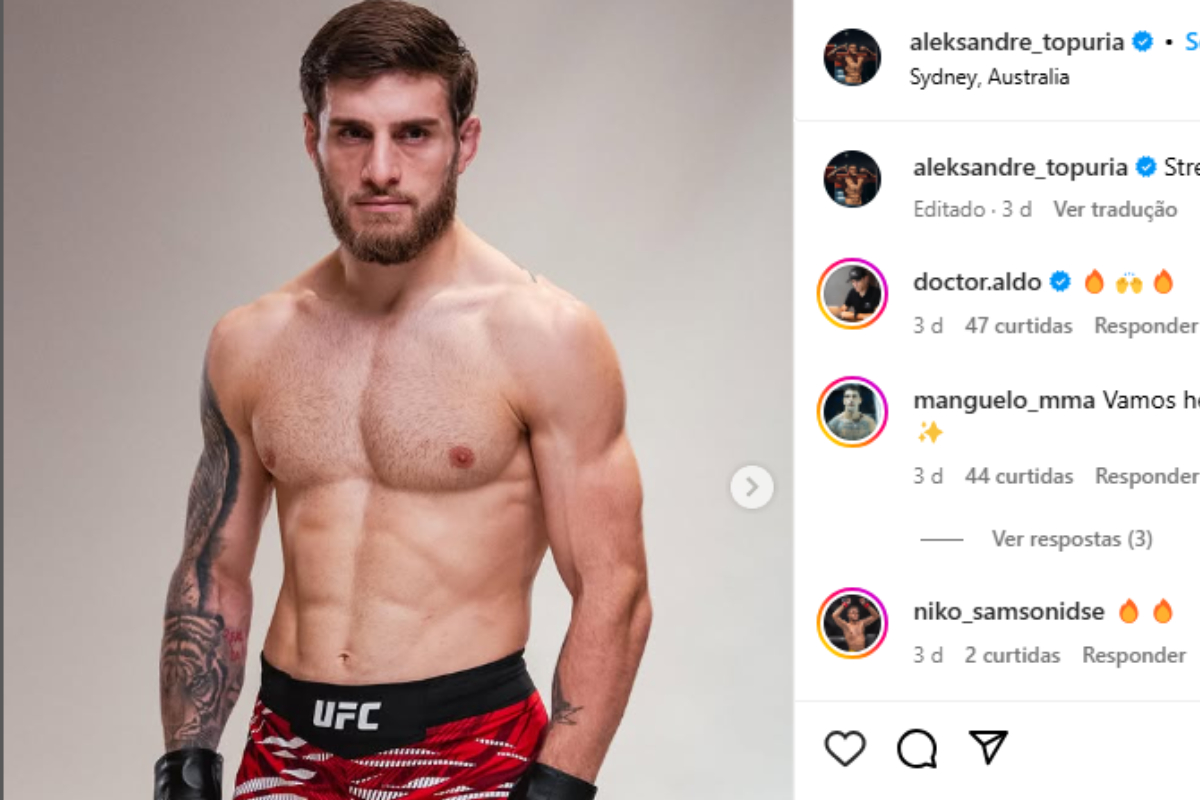Aleksandre Topuria no UFC