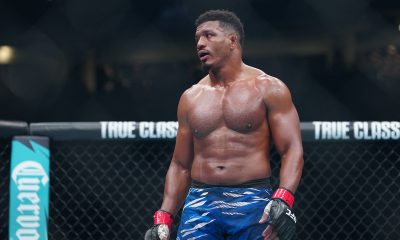 Alonzo Menifield em ação no UFC Seattle