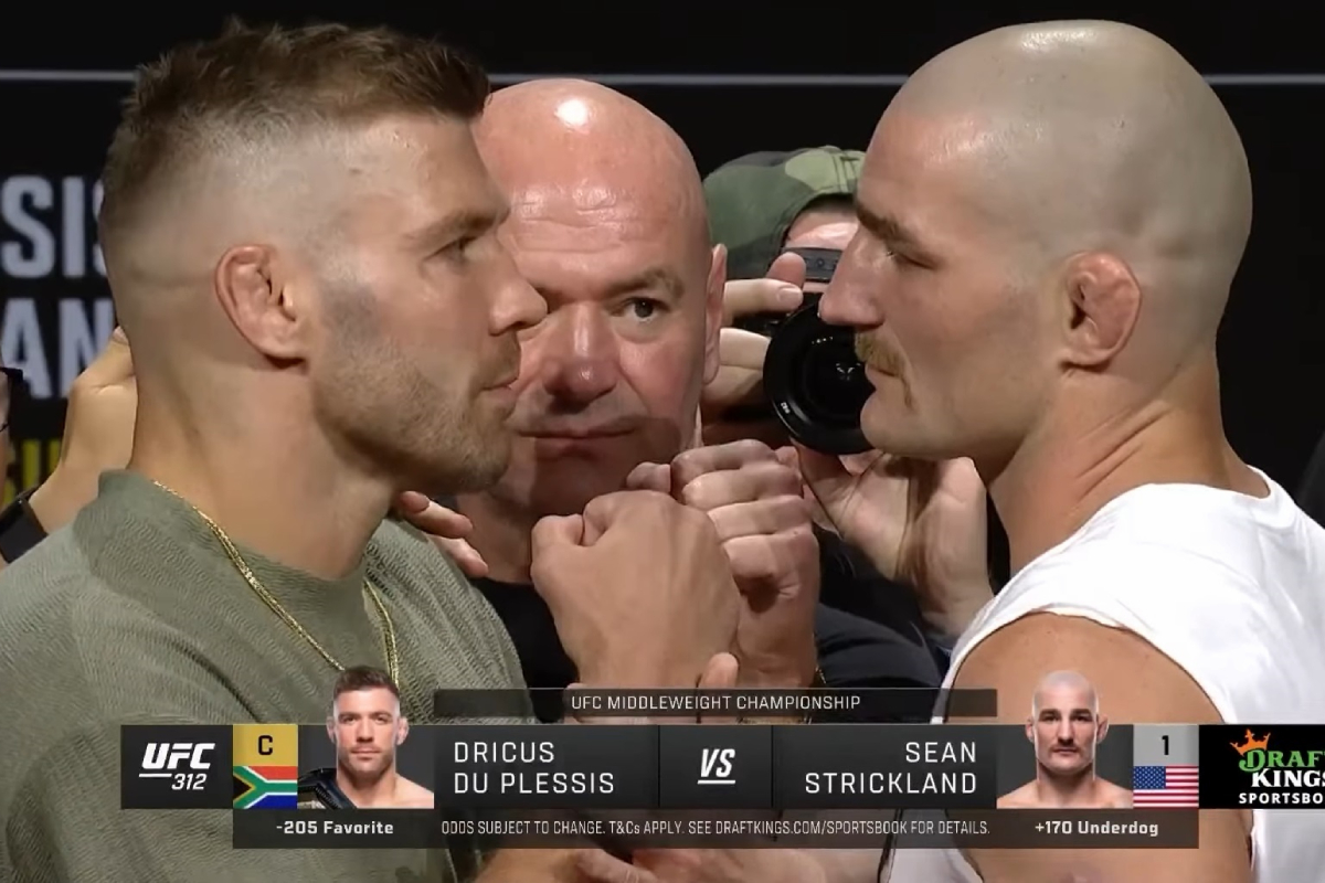 Dricus du Plessis e Sean Strickland são tops dos médios do UFC