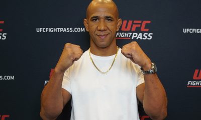 Gregory 'Robocop' Rodrigues posa para foto durante entrevista com a Ag Fight antes do UFC Vegas 102