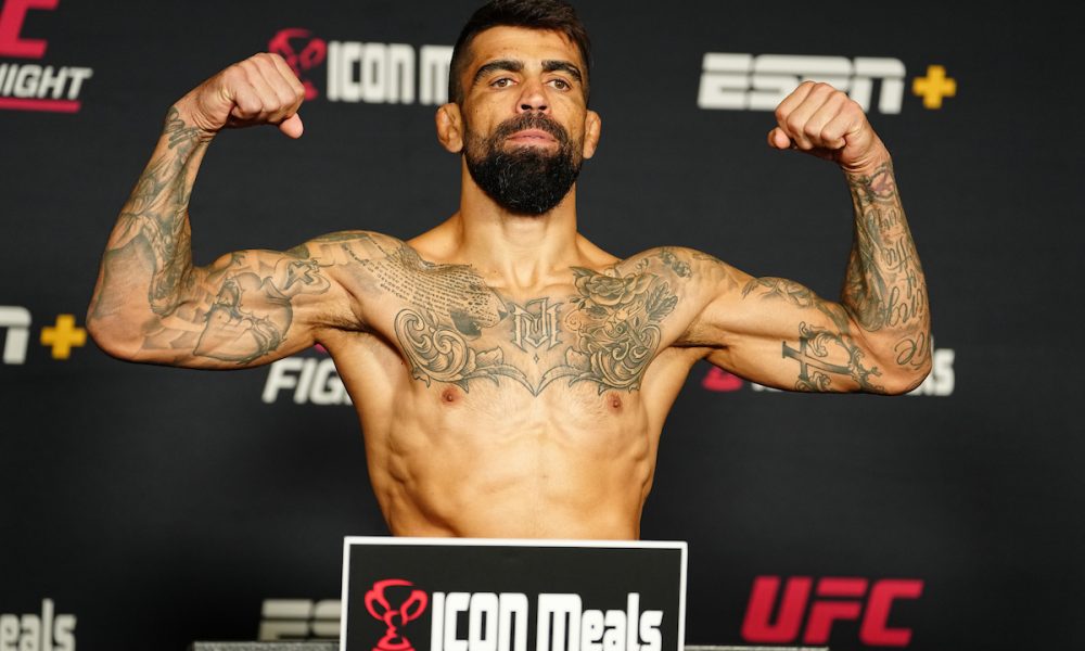 Elizeu Capoeira encara Chidi Njokuani no UFC Vegas 104