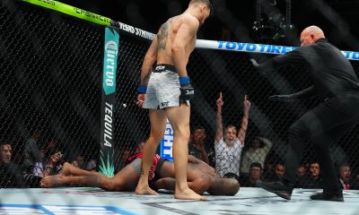 Maurício Ruffy nocauteou Bobby Green no UFC 313