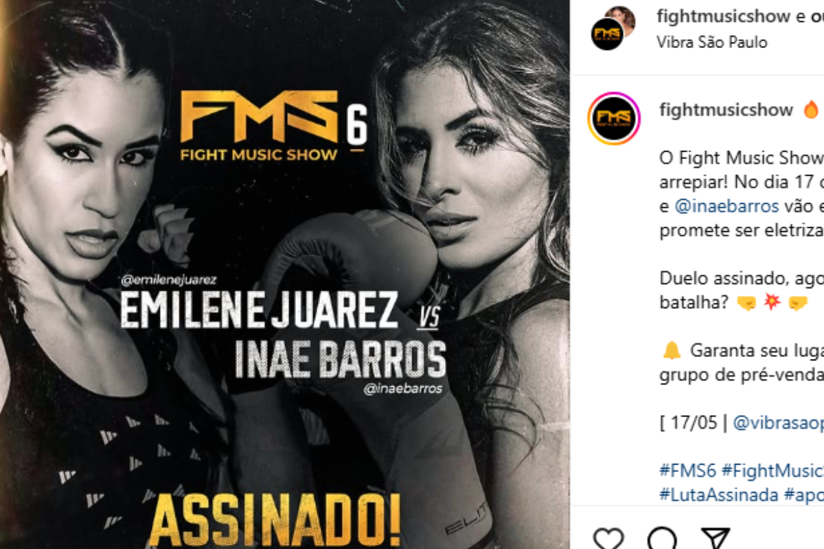 Emilene Freitas e Inaê Barros FMS 6
