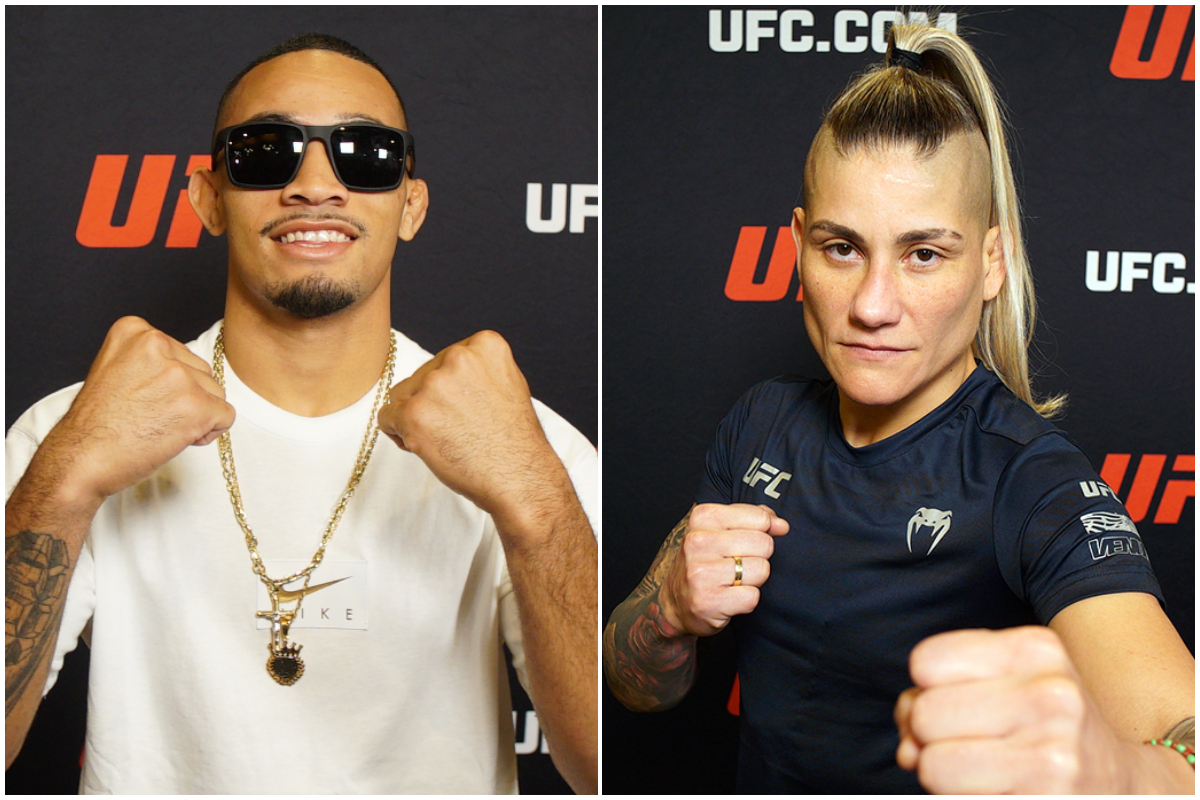 André Mascote e Priscila Pedrita levaram o bônus de Performance da Noite no UFC Vegas 104