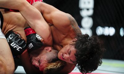 Raul Rosas Jr tenta encaixar finalização no UFC México