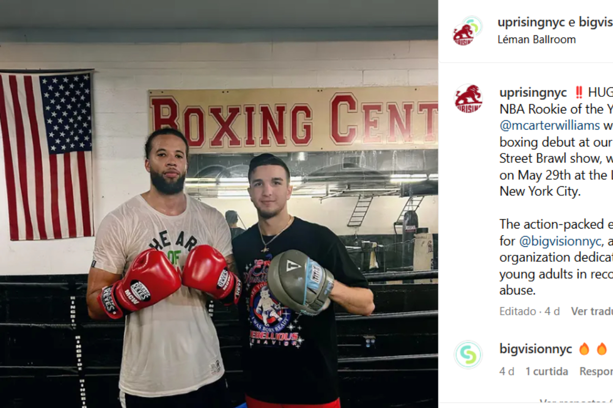 Ex-NBA, Michael Carter-Williams fará sua estreia no boxe em maio