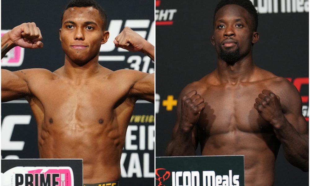 Mairon Santos e Sodiq Yussuf são escalados para duelarem no UFC Vegas 106