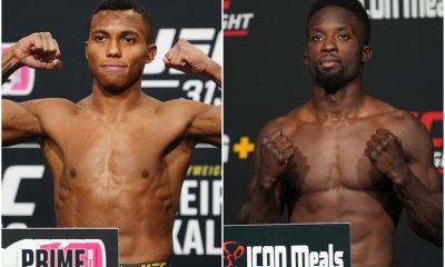 Mairon Santos e Sodiq Yussuf são escalados para duelarem no UFC Vegas 106