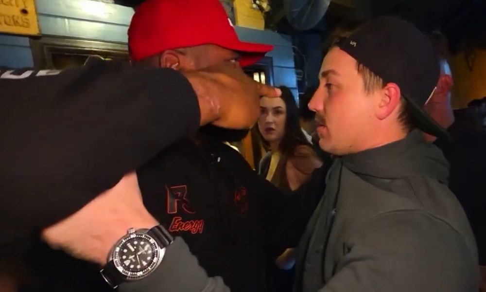 Rampage Jackson confronta homem em bar após confusão com cinegrafista