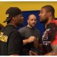 Rashad Evans e Rampage Jackson em discussão durante o TUF 10