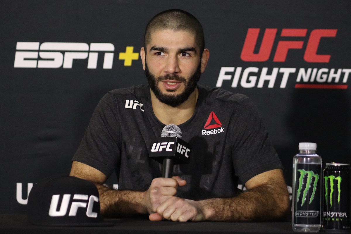 Aiemann Zahabi participa do media day do UFC