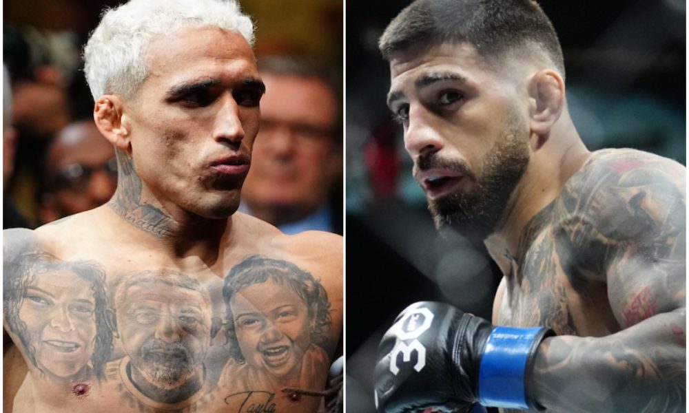 UFC 317: Charles do Bronx e Topuria deixam rivalidade de lado em encontro respeitoso