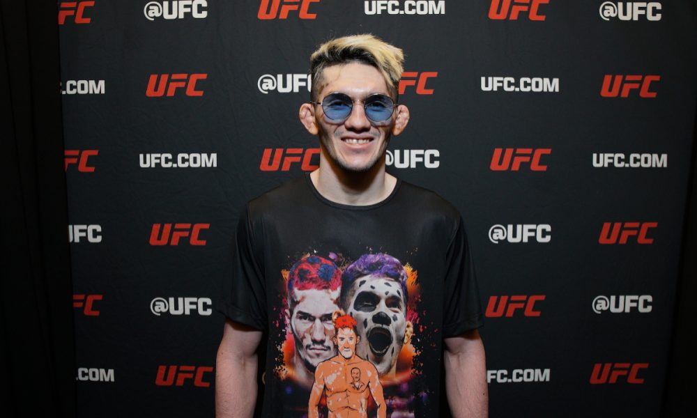 Melquizael Costa durante o Media Day do UFC Vegas 106