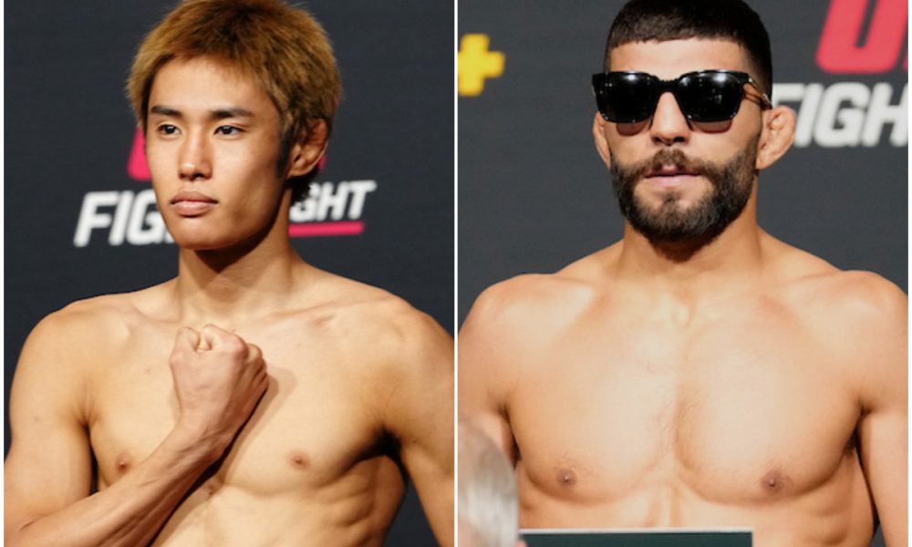 Ultimate anuncia Tatsuro Taira vs Amir Albazi como luta principal do UFC Vegas 108