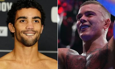 Felipe Lima (à direita) encara Payton Talbott no UFC 317