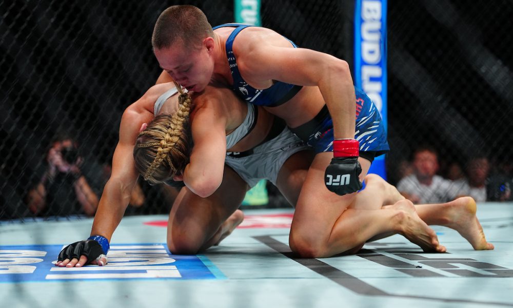 Rose Namajunas vence ex-parceira de treino no co-main event do UFC Atlanta