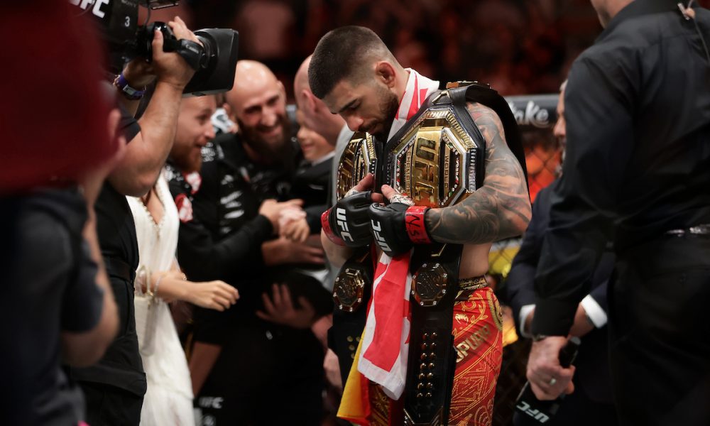 Topuria assume liderança do ranking peso-por-peso do UFC; Pantoja entra no top 5