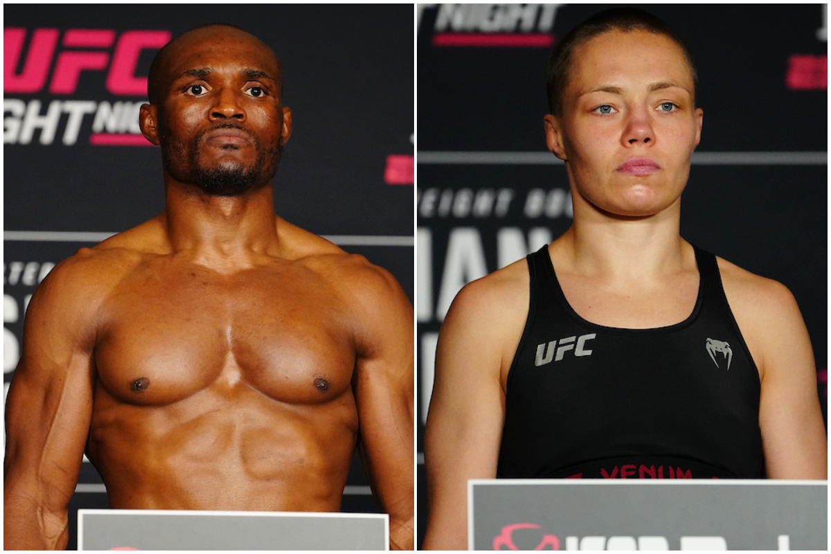 Kamaru Usman e Rose Namajunas fazem as lutas principais do UFC Atlanta