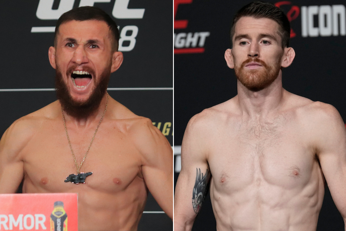 Merab Dvalishvili encara Cory Sandhagen no UFC 320