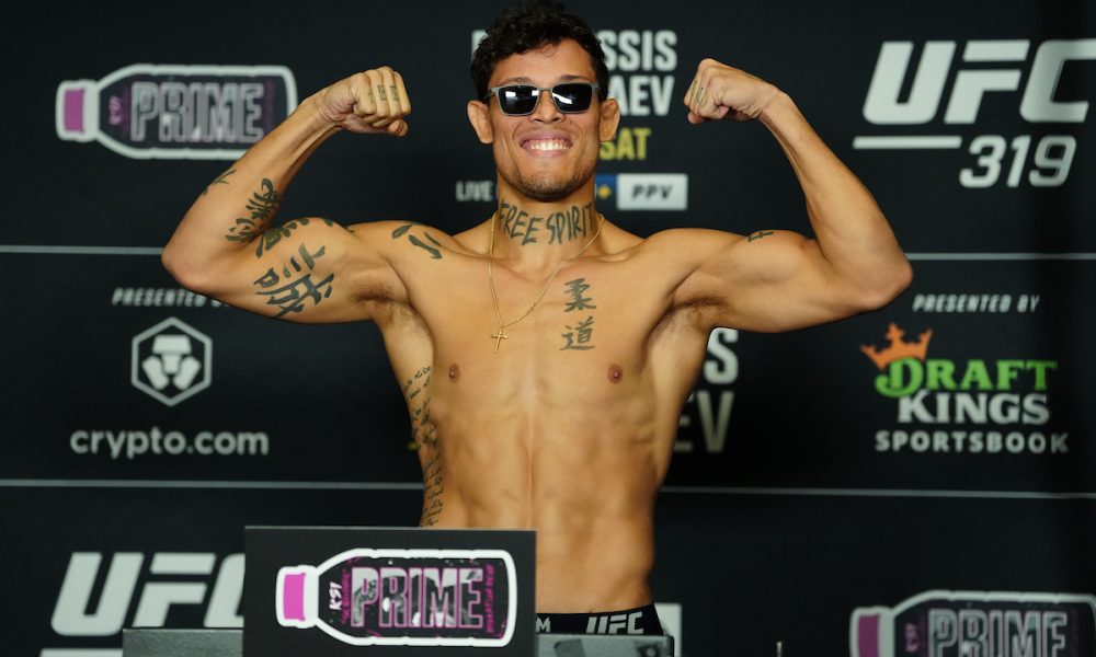 Caio Borralho alega ter trunfo para vencer Khamzat Chimaev em possível duelo no UFC
