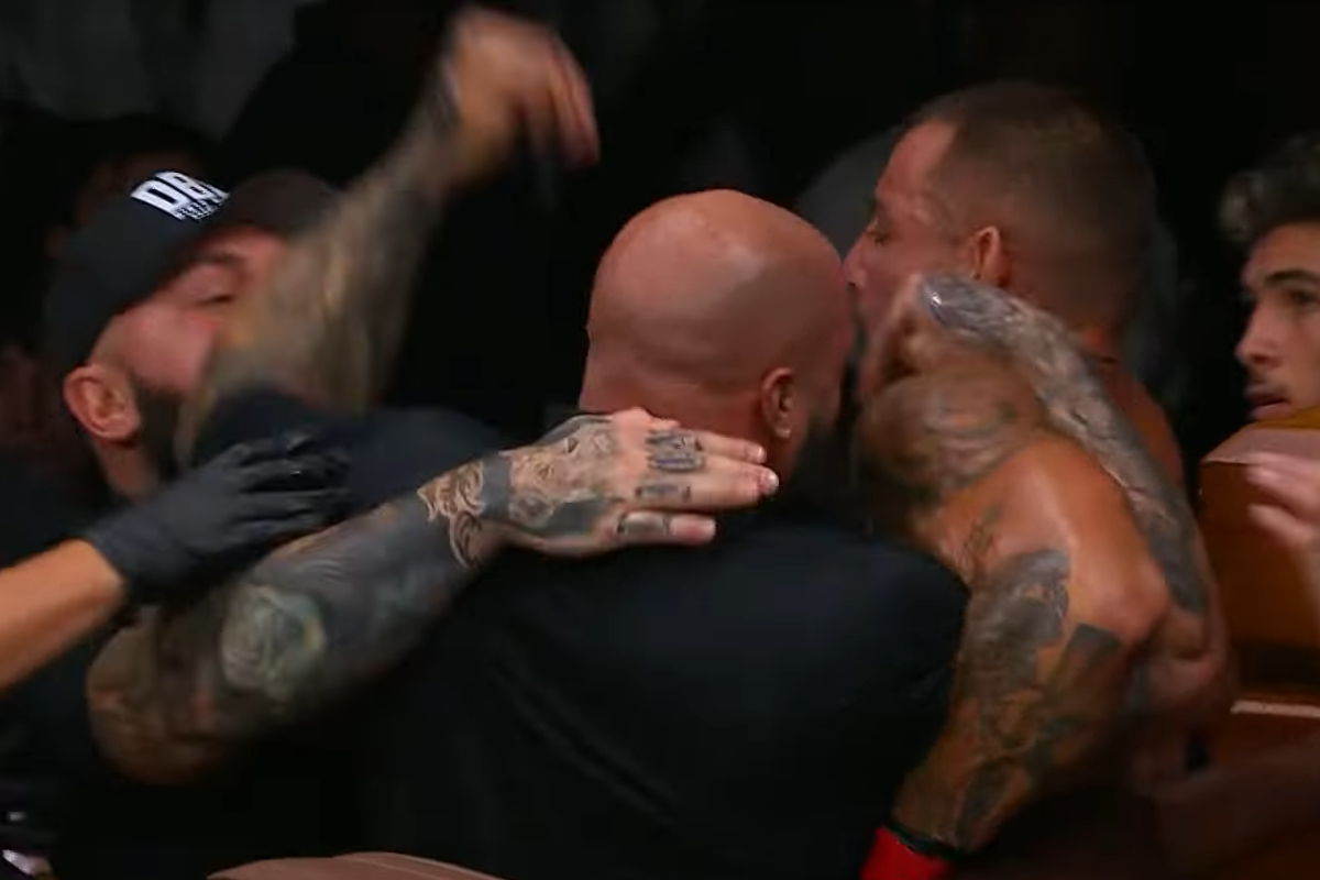 Sean Hotusing e segurança brigam no DBX3