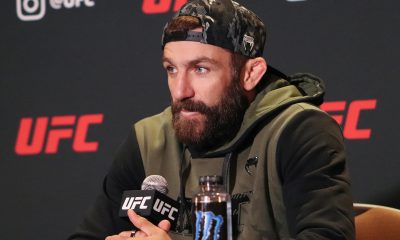 Michael Chiesa durante entrevista no UFC
