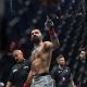 Benoit Saint Denis celebra vitória sobre Maurício Ruffy no UFC Paris