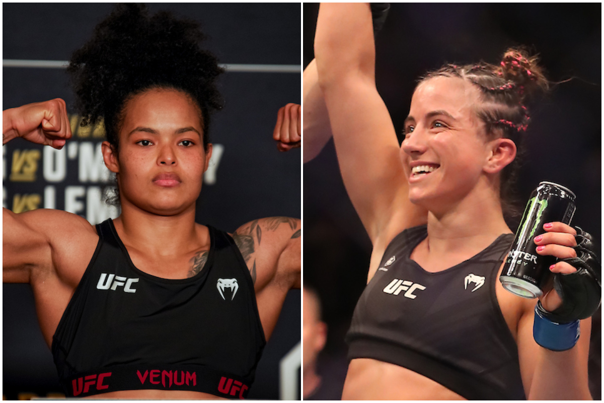 Karine Silva e Maycee Barber foram escaladas para duelarem no UFC 323