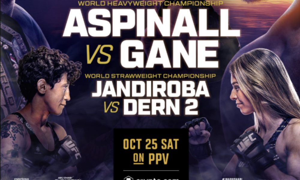 Disputa de título entre brasileiras ganha destaque no pôster oficial do UFC 321; veja